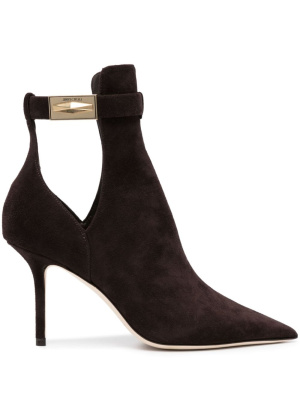 

Nell 85 suede ankle boots, Jimmy Choo Nell 85 suede ankle boots