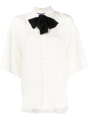 

Soloman bow-tie blouse, Ralph Lauren Collection Soloman bow-tie blouse