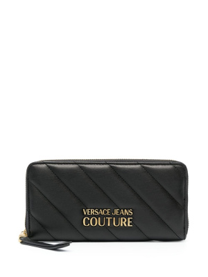 

Logo-plaque padded wallet, Versace Jeans Couture Logo-plaque padded wallet