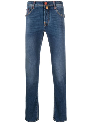 

Mid-rise slim-fit jeans, Jacob Cohën Mid-rise slim-fit jeans