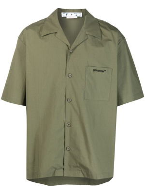 

Logo-print short-sleeve shirt, Off-White Logo-print short-sleeve shirt