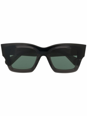 

Tinted rectangle-frame sunglasses, Jacquemus Tinted rectangle-frame sunglasses