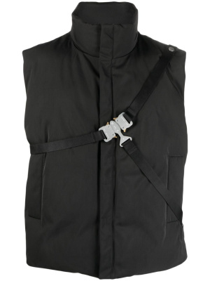

Buckle-detail funnel-neck vest, 1017 ALYX 9SM Buckle-detail funnel-neck vest