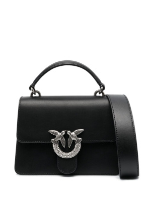 

Lovebird leather shoulder bag, PINKO Lovebird leather shoulder bag