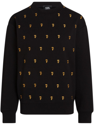 

Aop Ikonik Embroidered Sweat, Karl Lagerfeld Aop Ikonik Embroidered Sweat