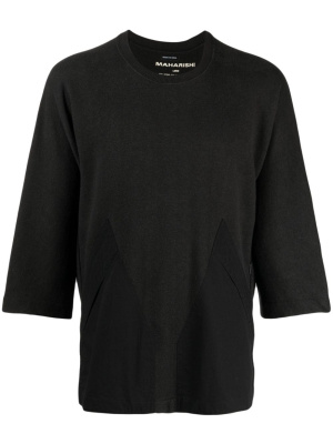 

Crew-neck knitted T-shirt, Maharishi Crew-neck knitted T-shirt