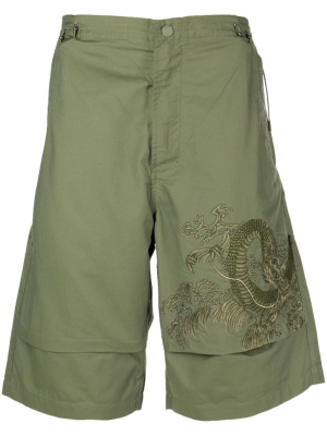 

Graphic-print bermuda shorts, Maharishi Graphic-print bermuda shorts