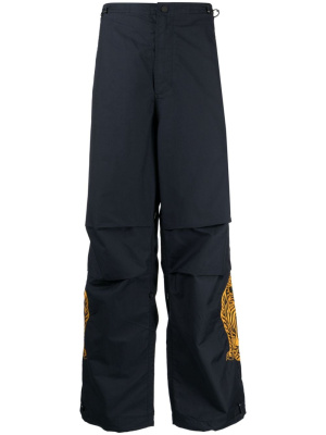 

Tiger-print straight-leg trousers, Maharishi Tiger-print straight-leg trousers