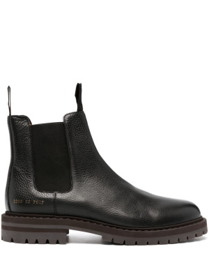 

Serial-number leather Chelsea boots, Common Projects Serial-number leather Chelsea boots