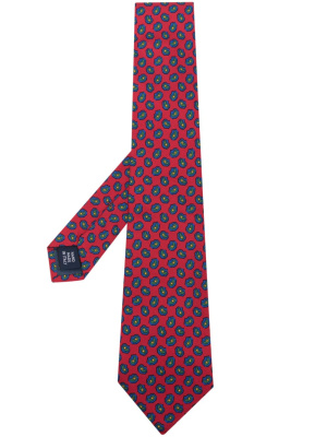 

Graphic-print silk tie, Polo Ralph Lauren Graphic-print silk tie