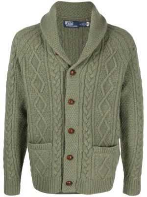 

Cable-knit wool cardigan, Polo Ralph Lauren Cable-knit wool cardigan