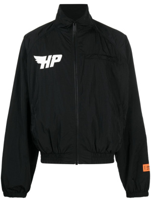 

Logo-print bomber jacket, Heron Preston Logo-print bomber jacket
