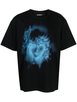 

Graphic-print cotton T-shirt, MISBHV Graphic-print cotton T-shirt