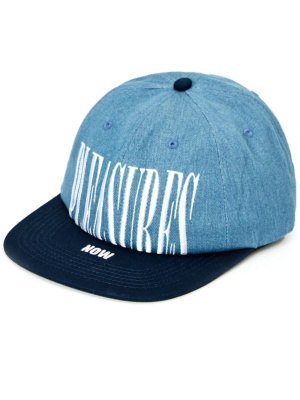 

Embroidered-logo denim cap, Pleasures Embroidered-logo denim cap