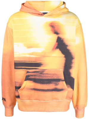 

Graphic-print hoodie, Pleasures Graphic-print hoodie