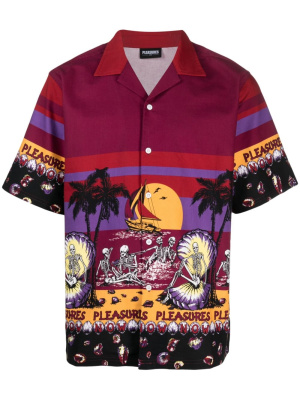 

Beach short-sleeve shirt, Pleasures Beach short-sleeve shirt