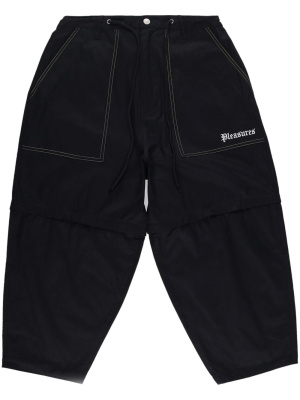 

Wide-leg cotton track pants, Pleasures Wide-leg cotton track pants