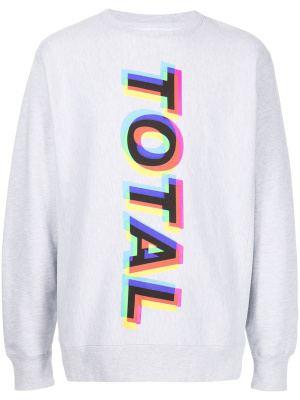 

Total-print sweatshirt, Pleasures Total-print sweatshirt