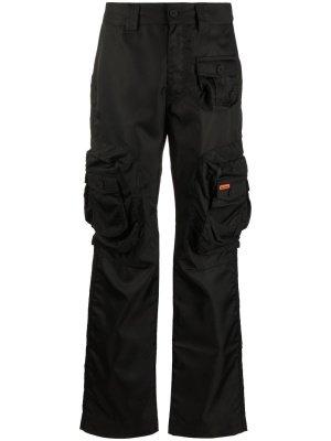 

Ex-Ray logo patch cargo trousers, Heron Preston Ex-Ray logo patch cargo trousers