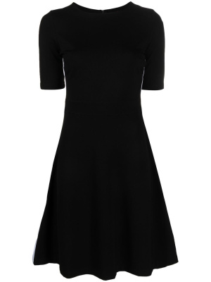 

A-line logo-stripe midi dress, HUGO A-line logo-stripe midi dress