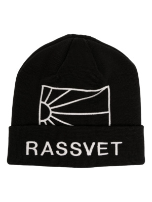 

Logo-embroidered beanie, PACCBET Logo-embroidered beanie