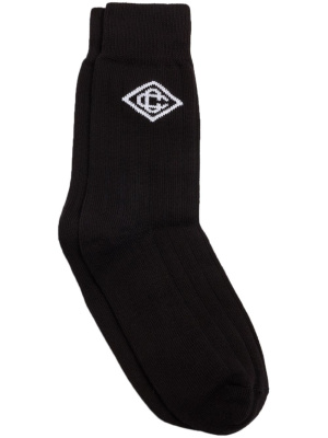 

Intarsia-logo socks, Casablanca Intarsia-logo socks