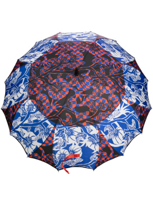 

Greenhouse graphic-print umbrella, Henrik Vibskov Greenhouse graphic-print umbrella