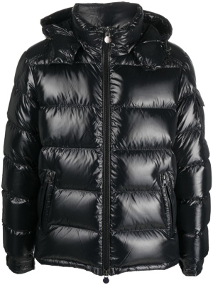 

Maya zip-up padded hooded jacket, Moncler Maya zip-up padded hooded jacket
