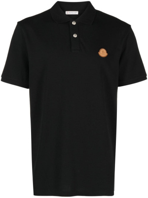 

Logo-patch piqué polo shirt, Moncler Logo-patch piqué polo shirt