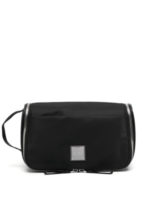 

Lennon logo-plaque wash bag, BOSS Lennon logo-plaque wash bag