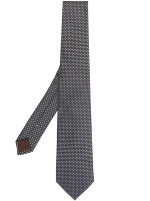 

Geometric-pattern silk tie, Canali Geometric-pattern silk tie