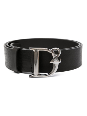 

D2 Statement logo-buckle leather belt, Dsquared2 D2 Statement logo-buckle leather belt