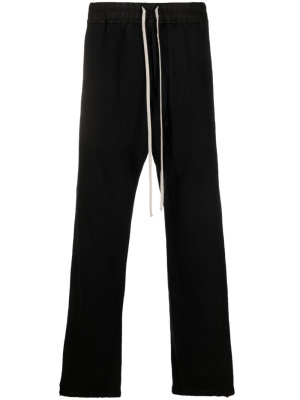 

Pusher straight-leg cotton trousers, Rick Owens DRKSHDW Pusher straight-leg cotton trousers