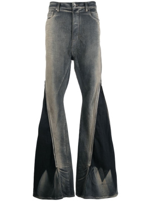 

Bolan Banana wide-leg jeans, Rick Owens DRKSHDW Bolan Banana wide-leg jeans