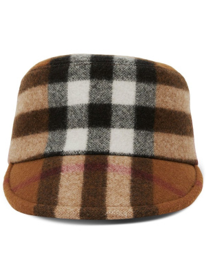 

Checked wool cap, Burberry Checked wool cap