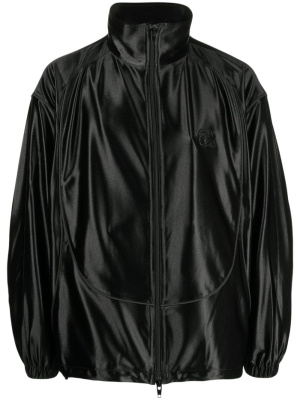 

Logo-embossed track jacket, Alexander Wang Logo-embossed track jacket