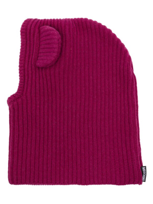 

Animal-ears knitted beanie, Moschino Animal-ears knitted beanie