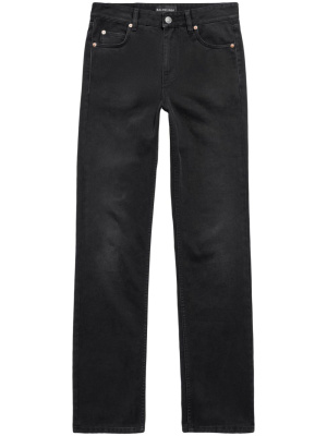 

Mid-rise straight-leg jeans, Balenciaga Mid-rise straight-leg jeans