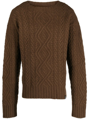 

Cable-knit jumper, Martine Rose Cable-knit jumper