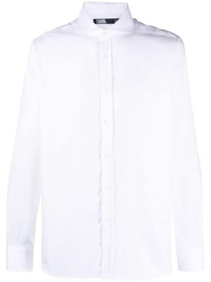 

Long-sleeve cotton shirt, Karl Lagerfeld Long-sleeve cotton shirt