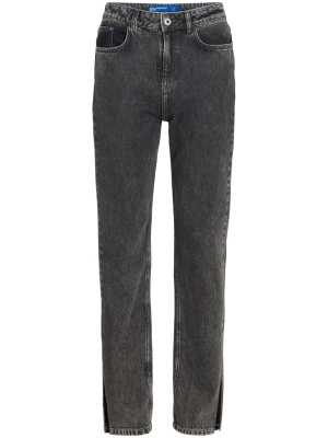 

High-rise straight-leg jeans, Karl Lagerfeld Jeans High-rise straight-leg jeans
