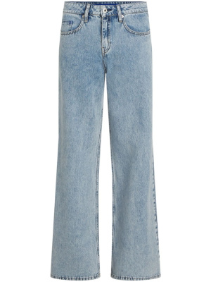 

Mid-rise wide-leg jeans, Karl Lagerfeld Jeans Mid-rise wide-leg jeans