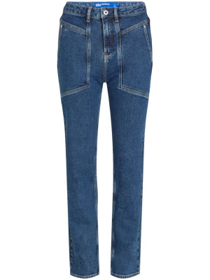 

Mid-rise straight-leg jeans, Karl Lagerfeld Jeans Mid-rise straight-leg jeans