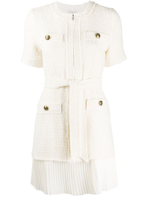 

Tweed coat mini dress, SANDRO Tweed coat mini dress