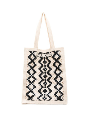 

Ziggy crochet tote bag, SANDRO Ziggy crochet tote bag