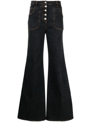 

Buttoned flared jeans, ETRO Buttoned flared jeans