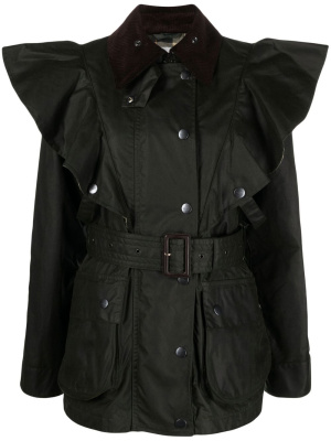 

X Barbour Dustyn wax coat, Chloé X Barbour Dustyn wax coat