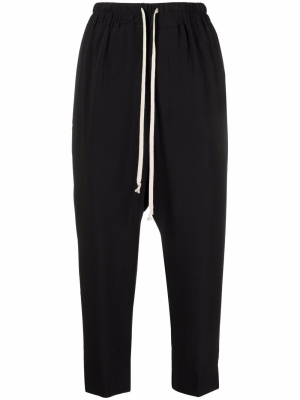 

Drawstring cropped trousers, Rick Owens Drawstring cropped trousers