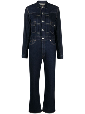 

Long-sleeved denim jumpsuit, Ralph Lauren RRL Long-sleeved denim jumpsuit