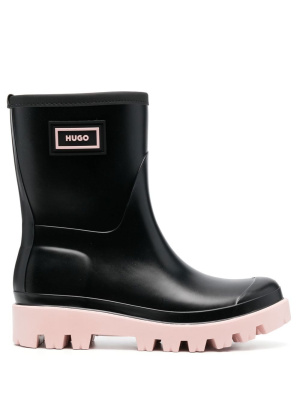 

Lug-sole rain boots, HUGO Lug-sole rain boots